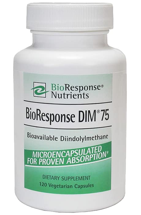 BioResponse DIM 75-75mg 120 capsules bottle