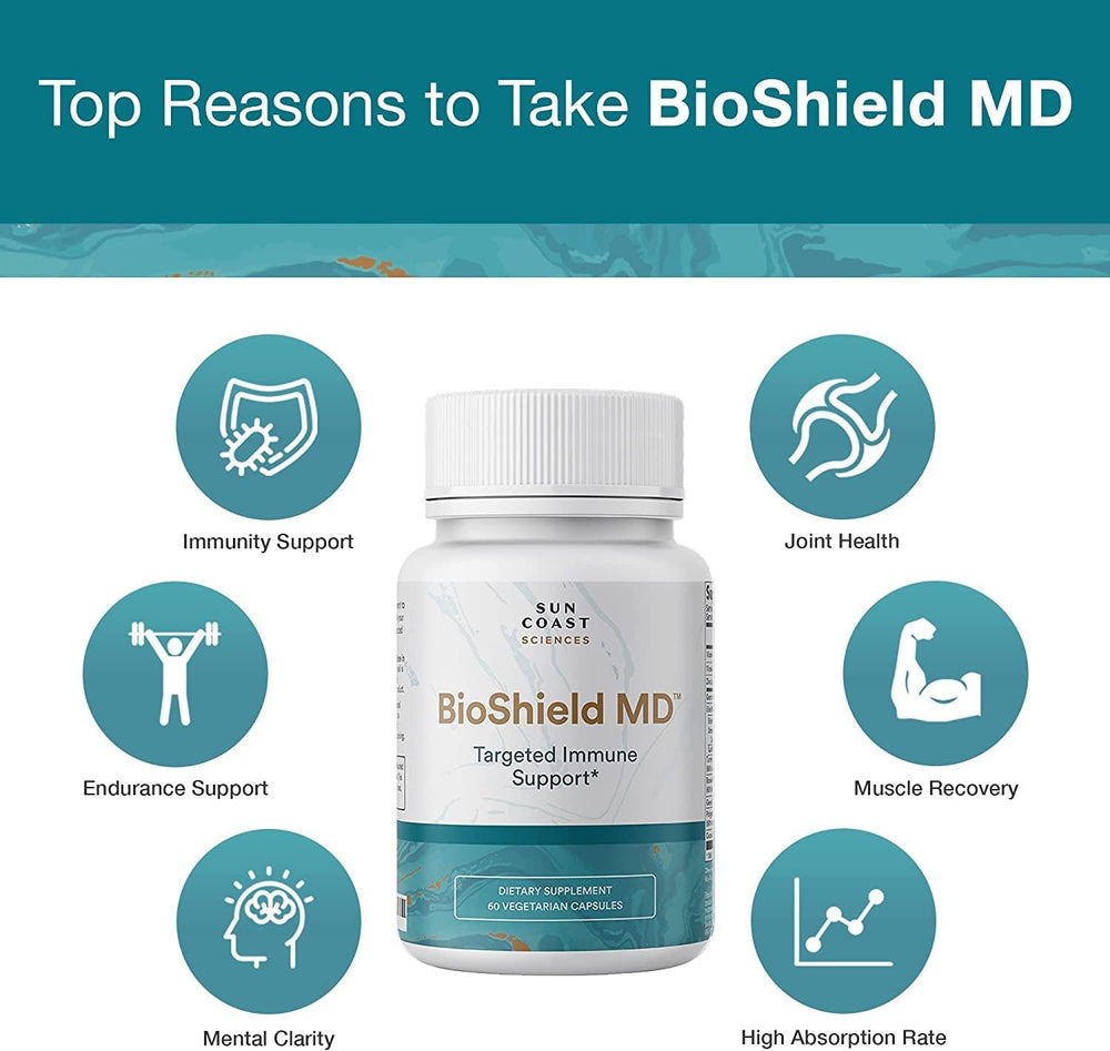 BioShield MD bottle back view with label