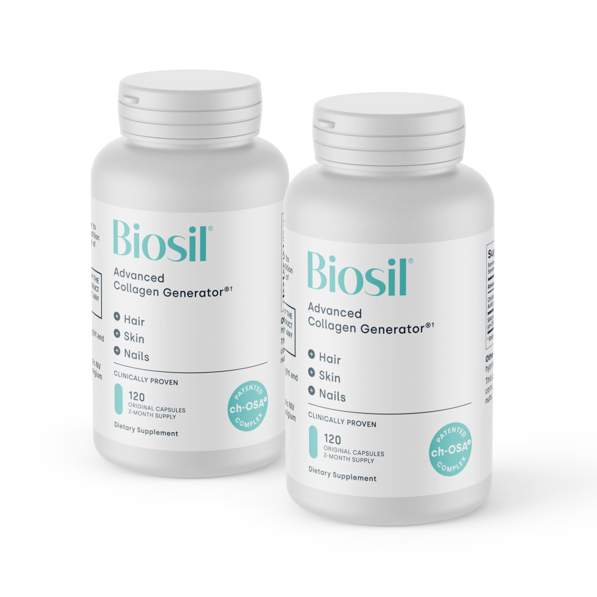 Biosil Collagen Booster bottle – 120 capsules