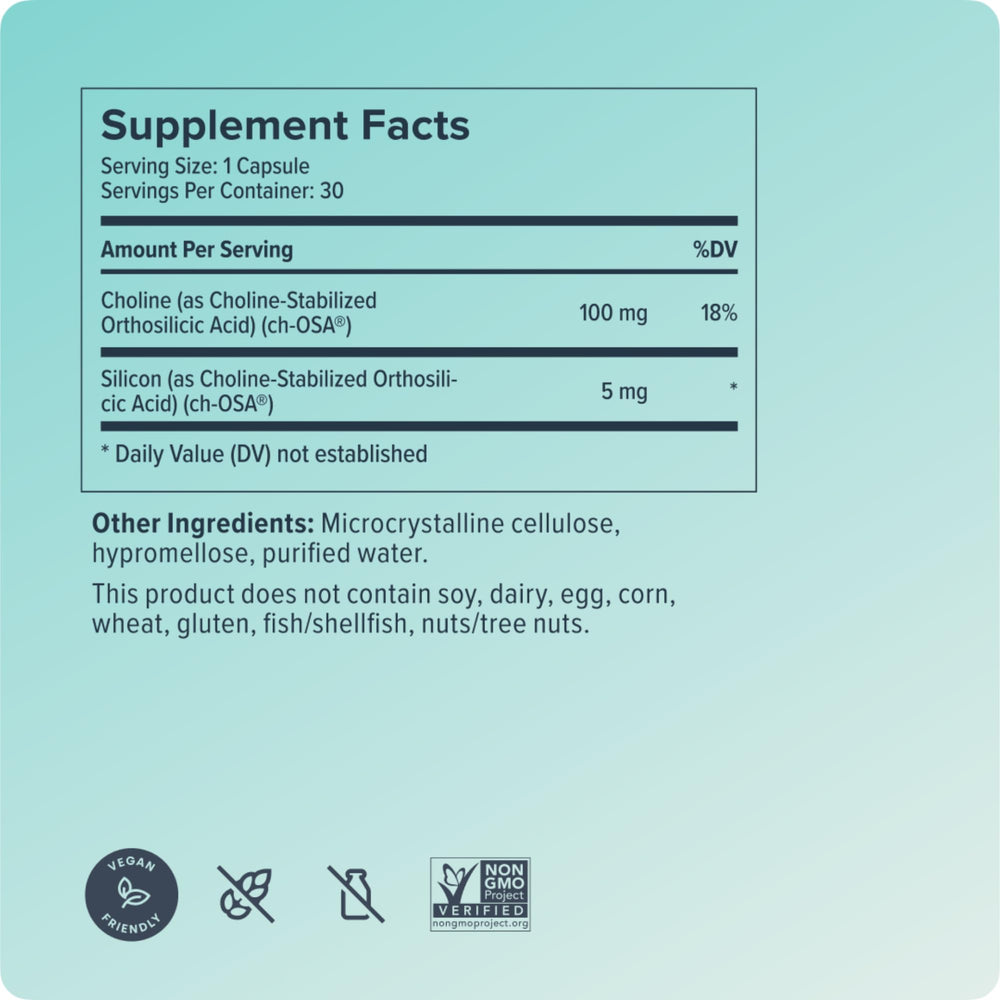 Inside view of Biosil Collagen Booster two-pack packaging