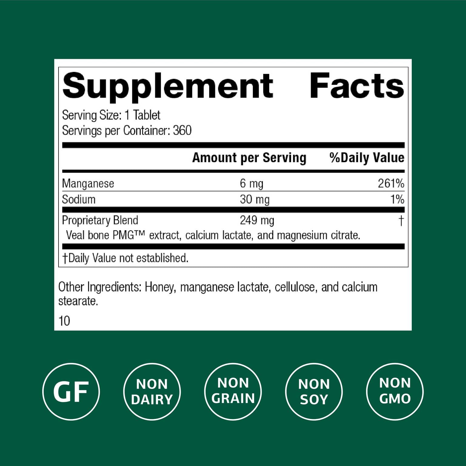 Tooth and skeletal wellness feature from Biost