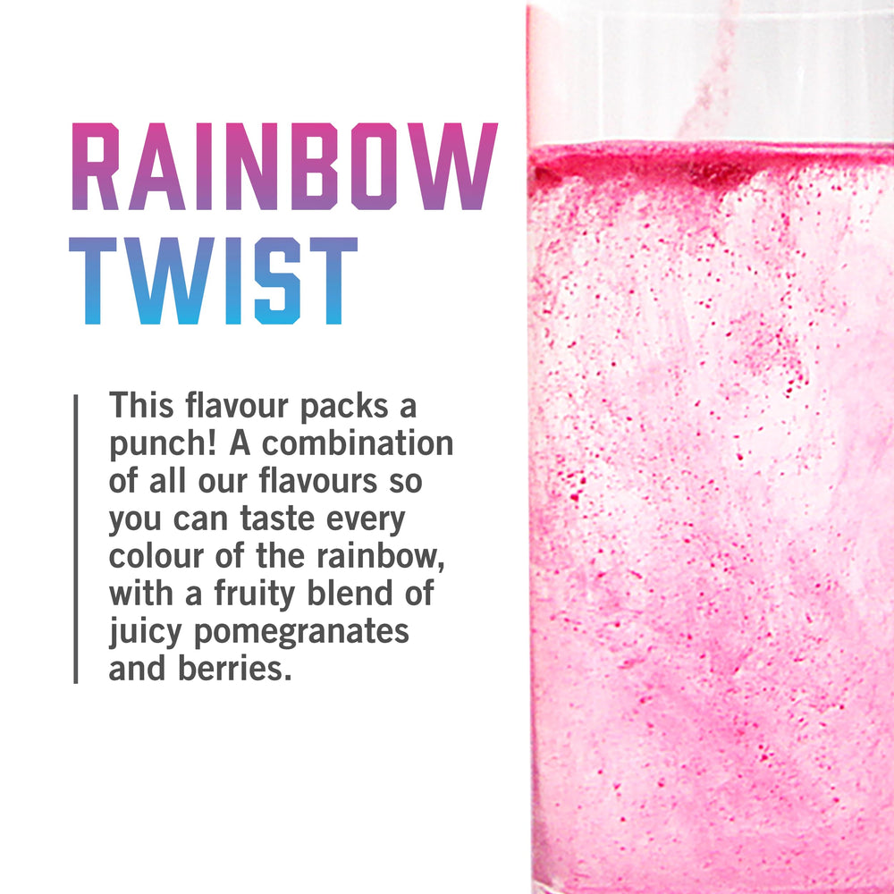 BIOSTEEL Rainbow Twist Hydration Mix 315 g ingredients list