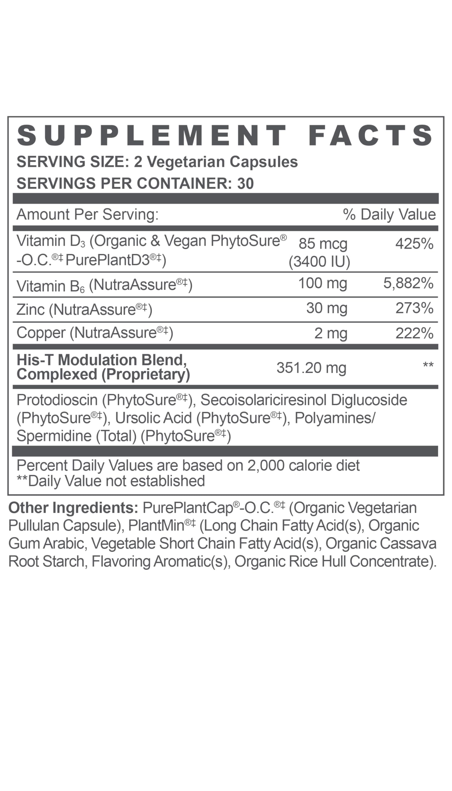 Biote HIS-T quality and purity testing