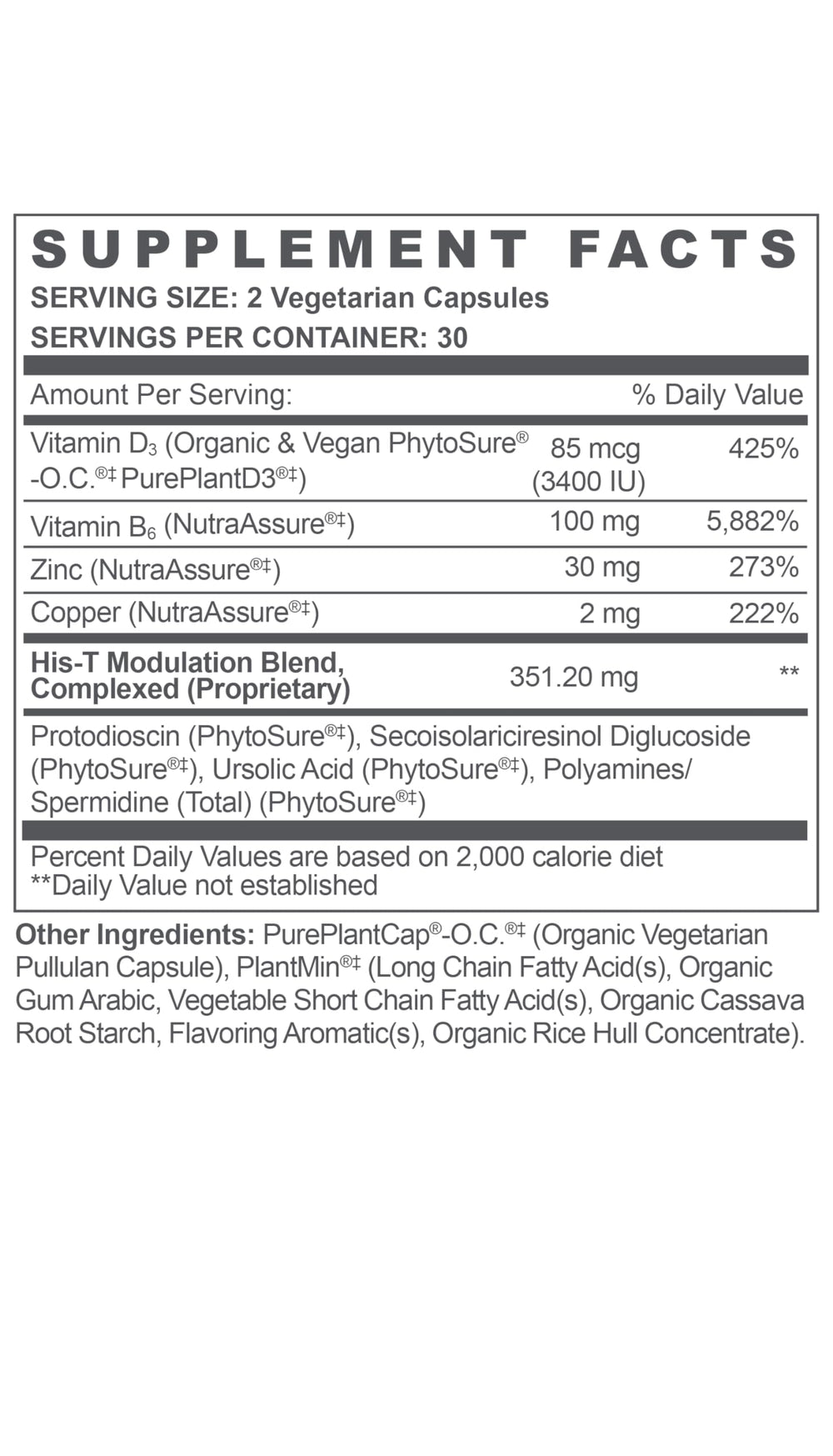 Biote HIS-T quality and purity testing
