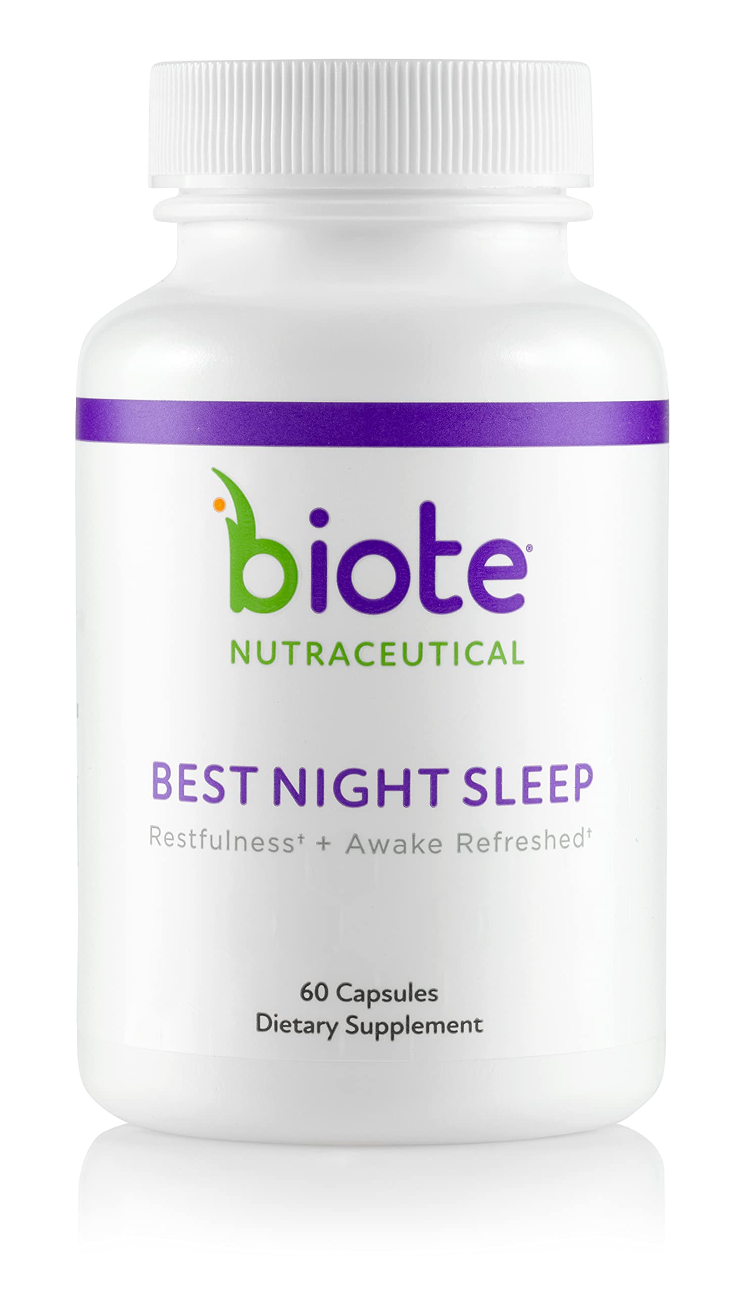 Biote Nutraceuticals Best Night's Sleep bottle and label
