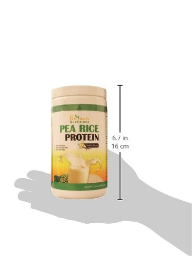 All-natural soy-free gluten-free protein label