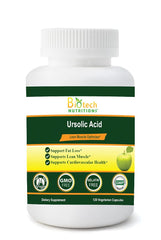 Biotech Nutritions Ursolic Acid 200 mg - 120 Vegetable Capsules bottle