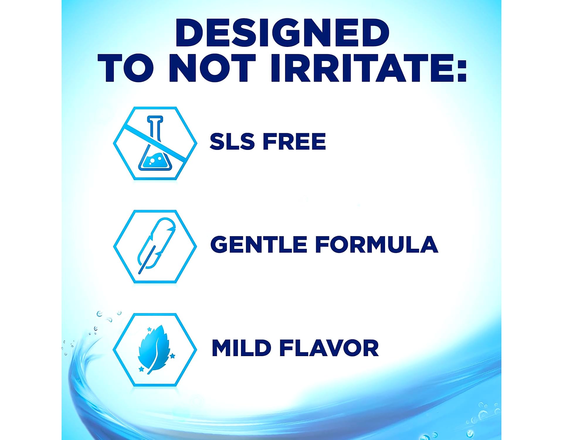 Made in USA stamp on Biotene toothpaste packaging