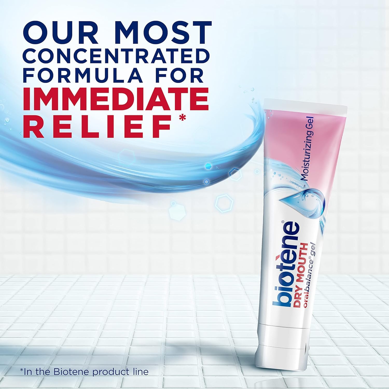 Biotene packaging box with gel tubes