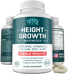 BIOTEQUELAB Height Growth Maximizer bottle with 60 capsules