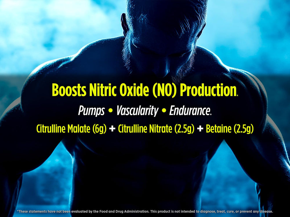 Biotest Igniter ingredient-icons image highlights Citrulline, Beta-Alanine, and Alpha-GPC benefits