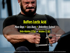 Biotest Igniter scoop dispense image shows serving size and convenient mixability for workouts