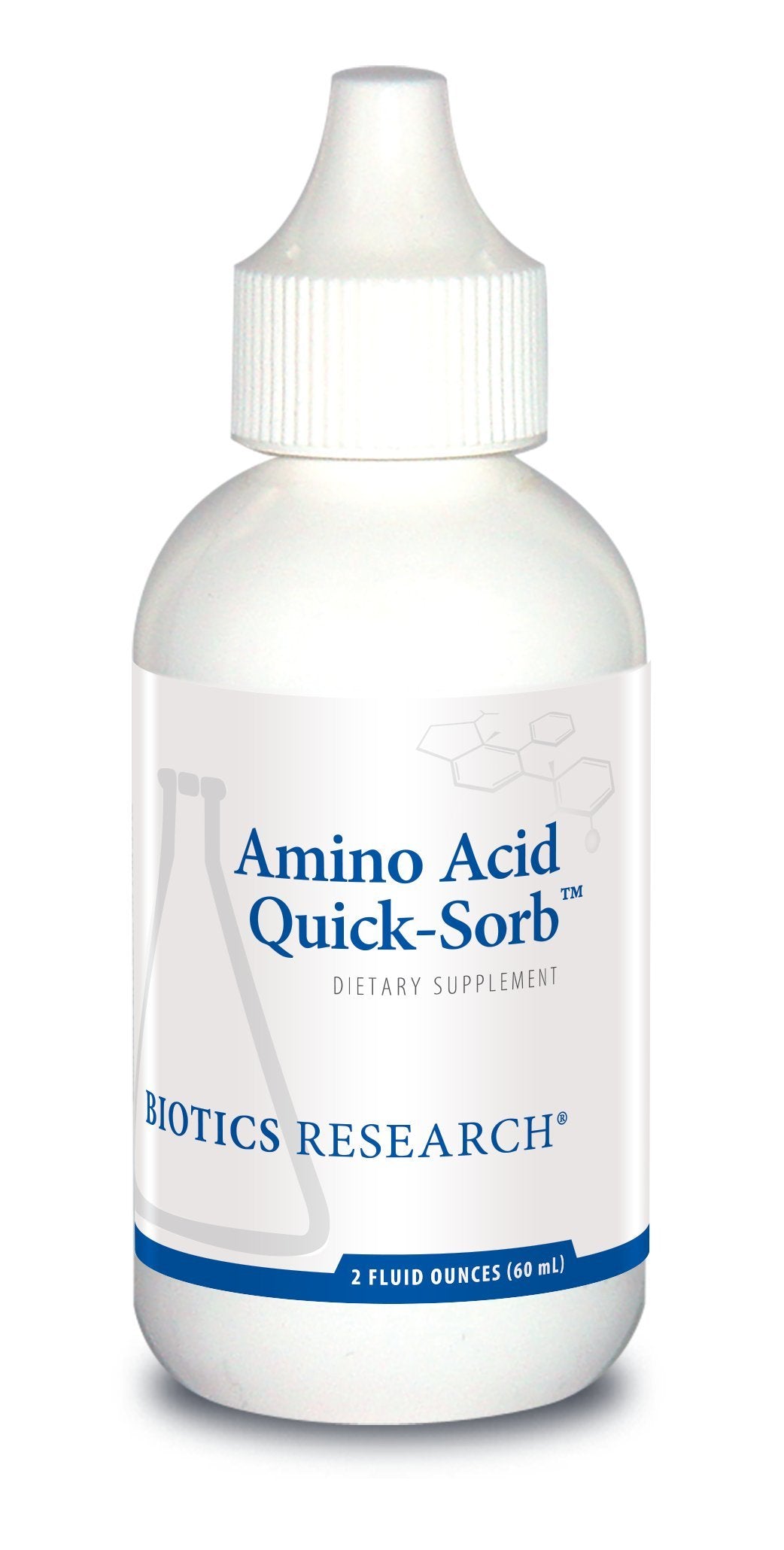 Amino Acid Quick Sorb Liquid bottle and label