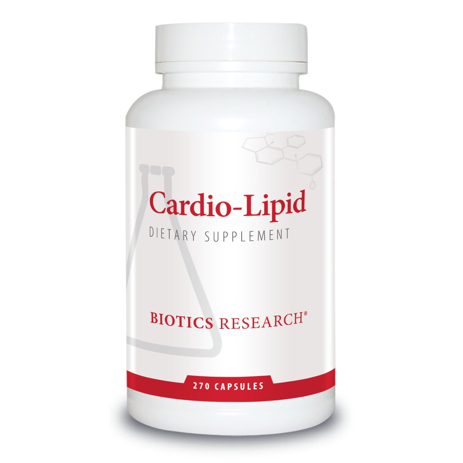 Biotics Cardio-Lipid bottle and label