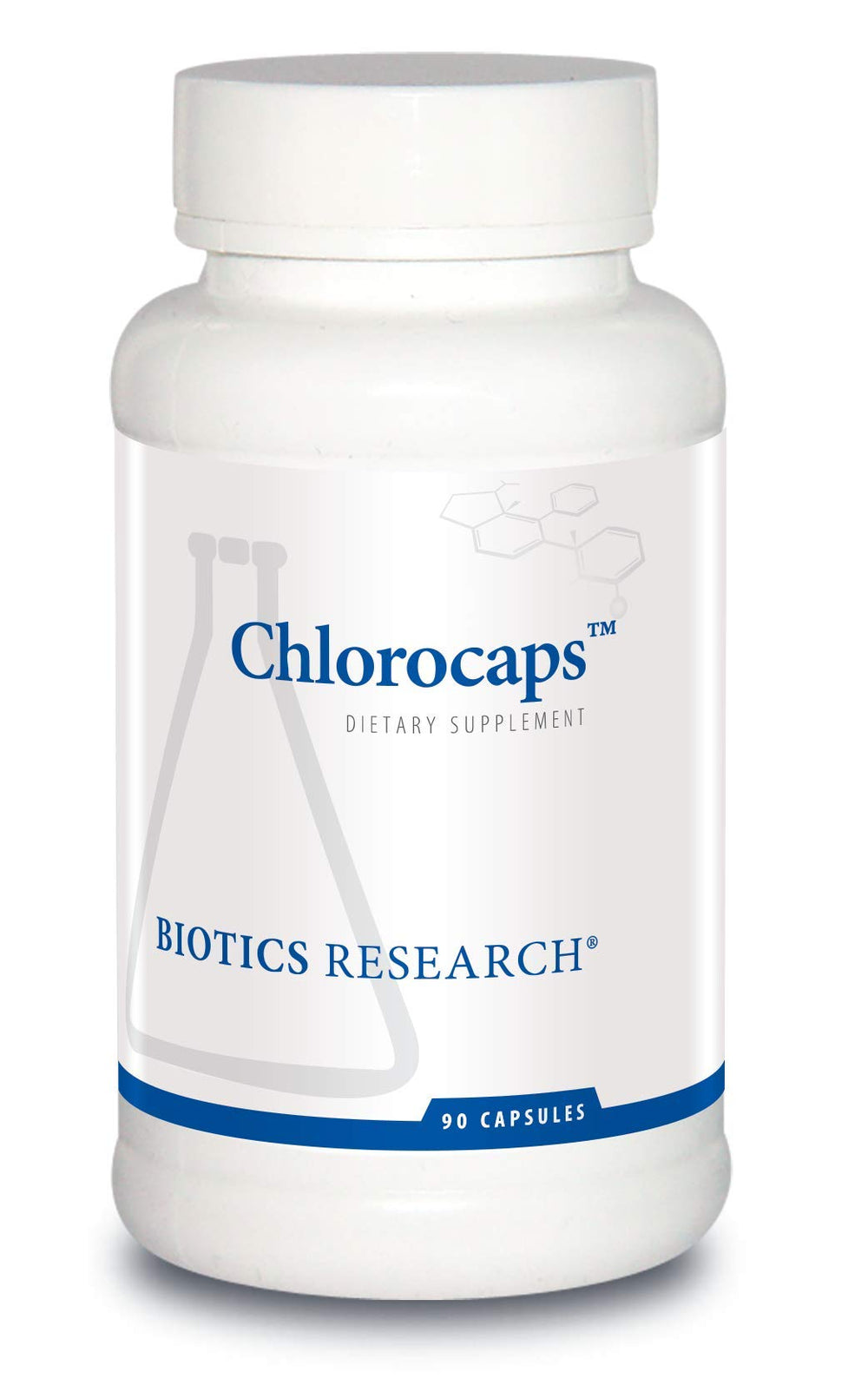 Biotics Chlorocaps Chlorophyllins bottle with 90 capsules