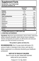 Beetroot juice detail in Electrolyte Forte highlighting nitric oxide support