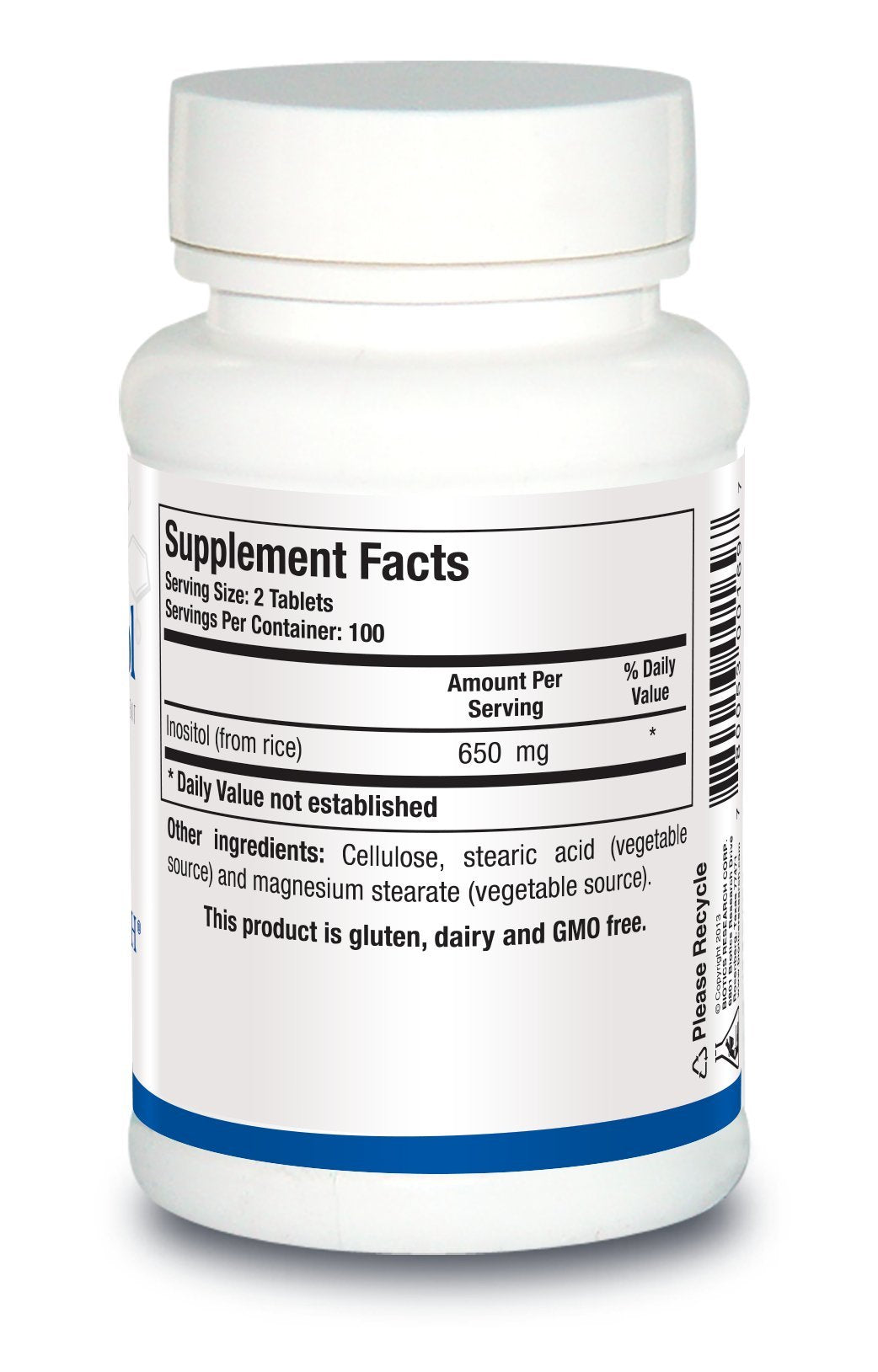 BIOTICS RESEARCH tablets scattered to illustrate 100-tablet supply and daily dosing convenience