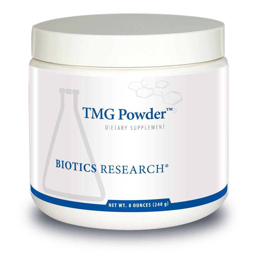 Biotics TMG Powder 8 oz front label