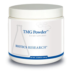 Biotics TMG Powder 8 oz front label