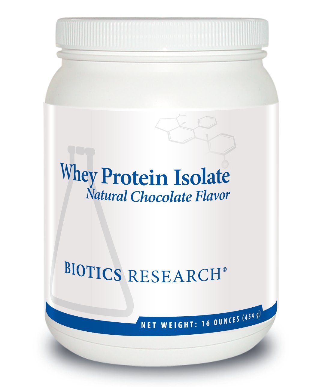 Biotics Whey Protein Isolate 20g Chocolate Undenatured packaging
