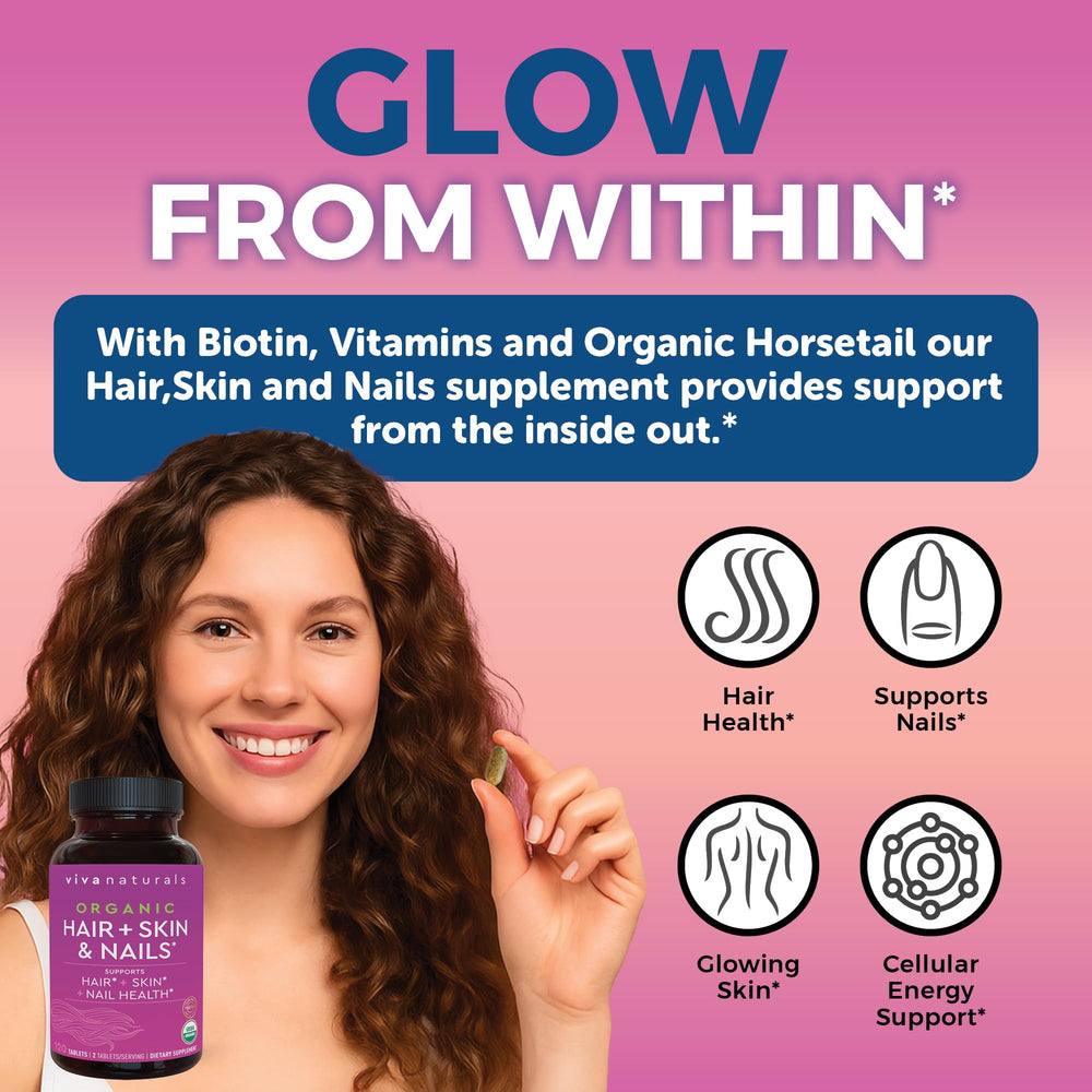 Easy-to-swallow Biotin 5000 mcg daily tablets