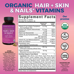 Biotin 5000 mcg organic vegan formula for women
