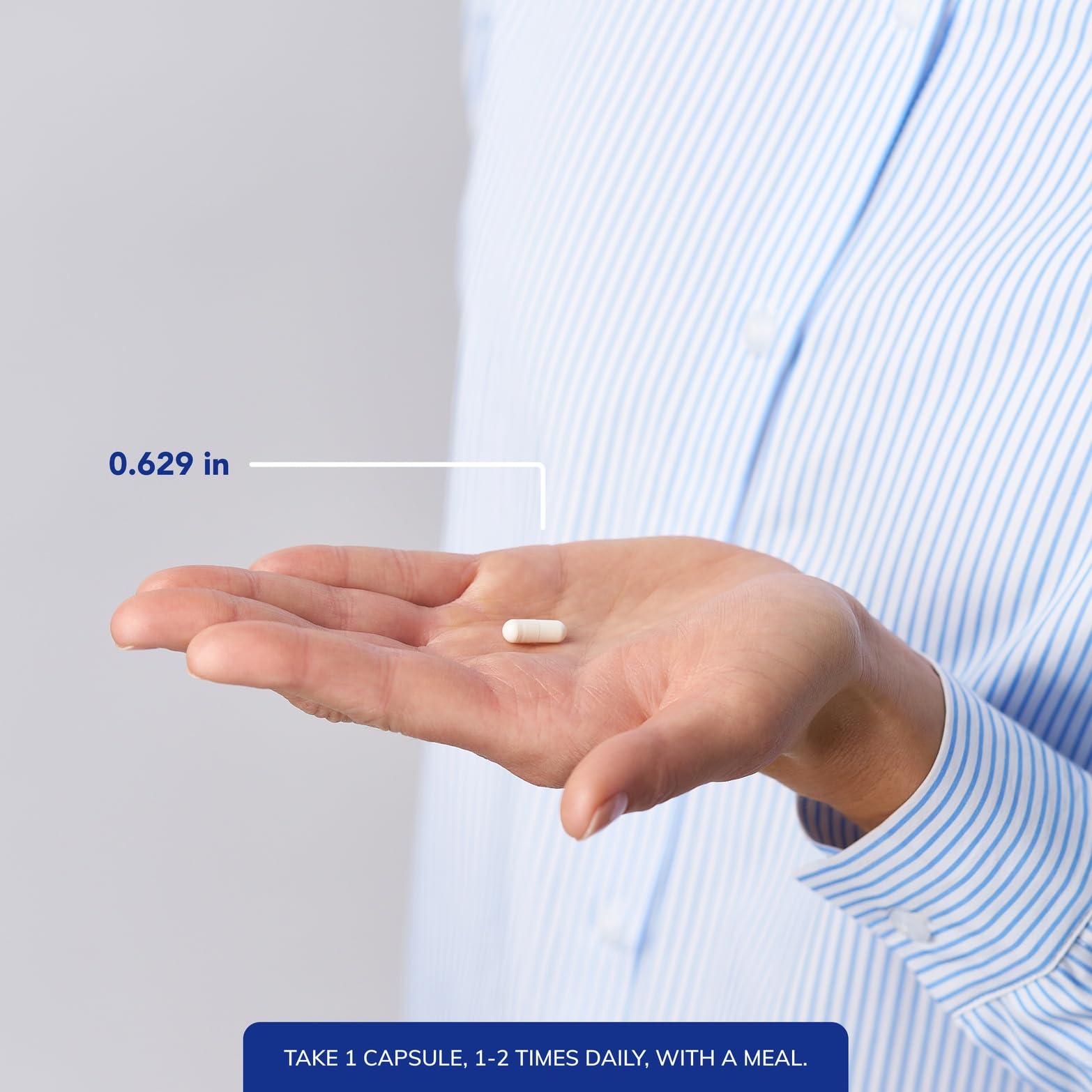 Biotin 8 mg capsule illustrating metabolism and nervous system support
