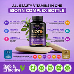 Biotin collagen keratin complex for skin and nails