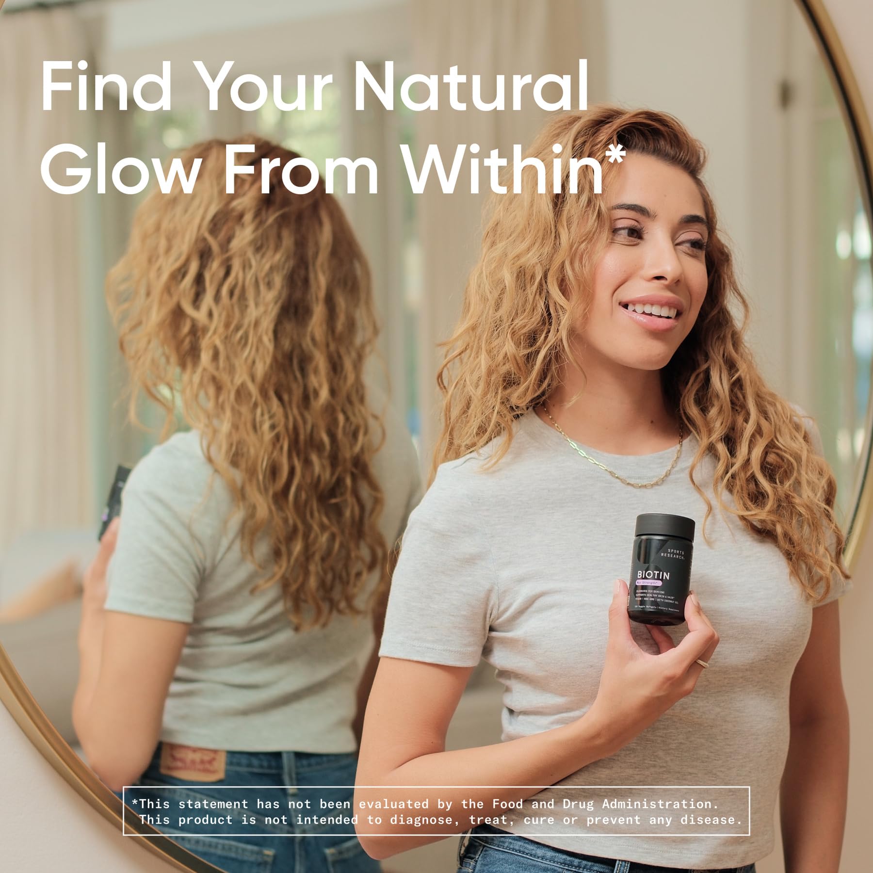 Biotin supports energy production and keratin for hair and skin