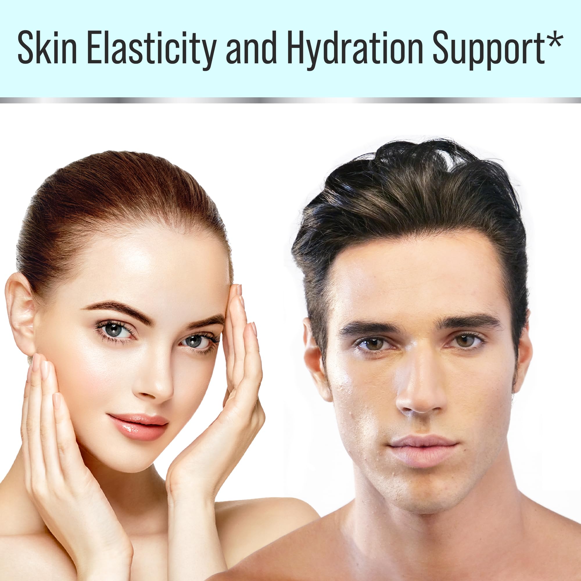 Biotin gummies supporting hair, skin and nails