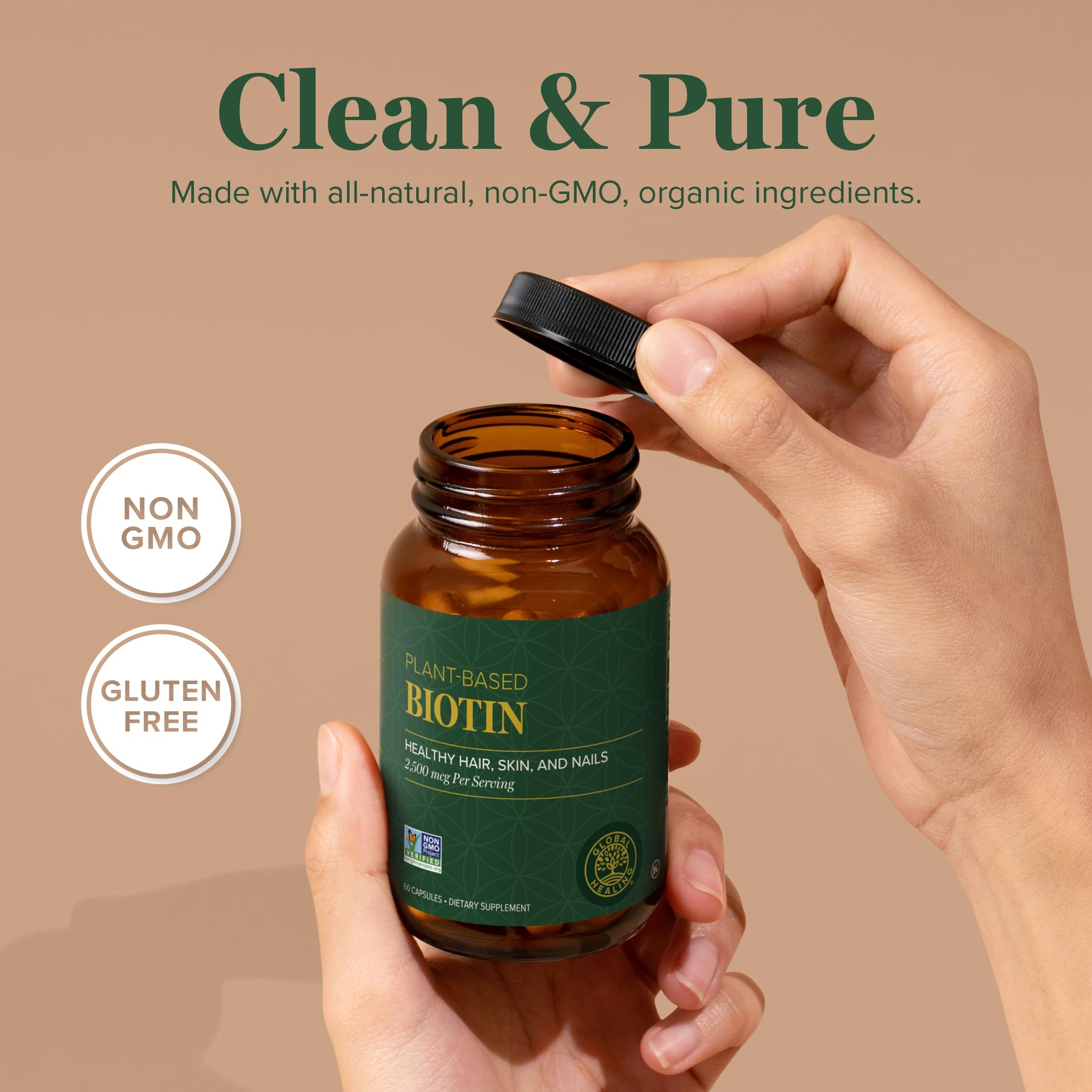 Organic Sesbania herb source used for Biotin