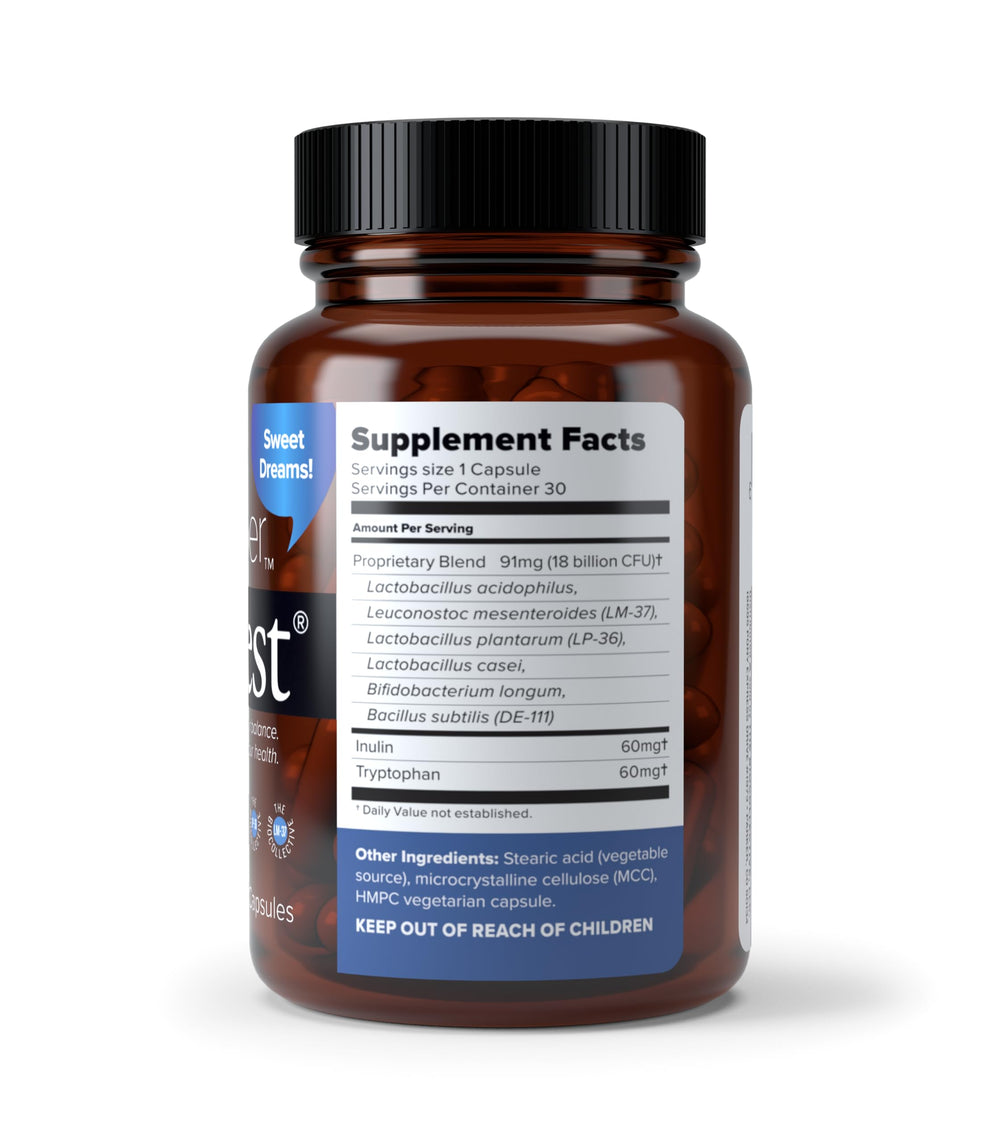 Label showing 18 Billion CFU, Non-GMO and Gluten Free