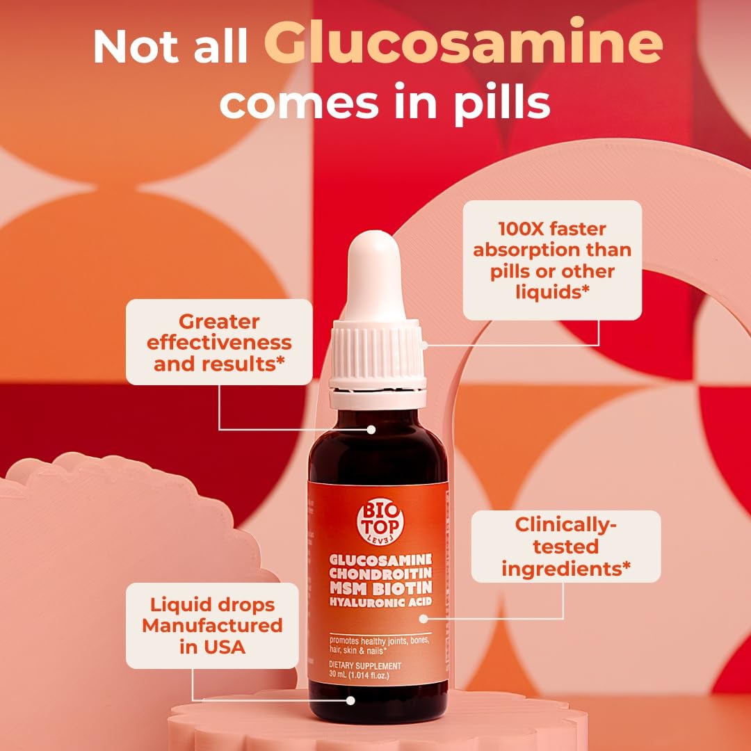 Vitamins C, B1, B6, B9 and B12 included in BIOTOPLEVEL formula