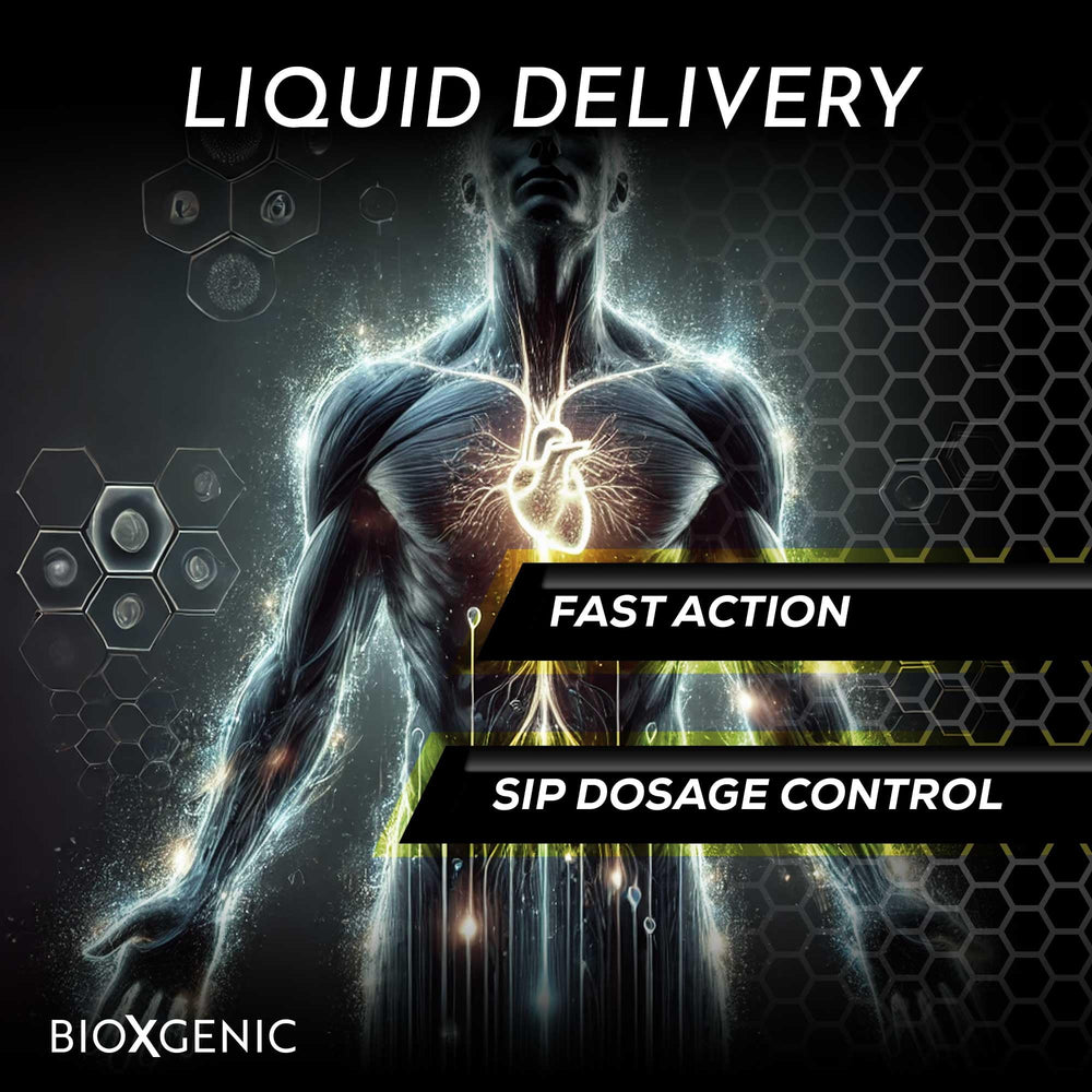 Bioxgenic BIOHARD berry in glass image showcasing smooth berry taste.