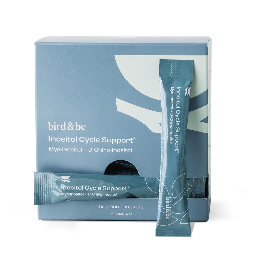 bird&be front packaging showing 30 single‑serve packets and branding benefit clarity