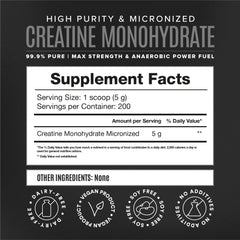 Unflavored creatine powder being added to a shaker