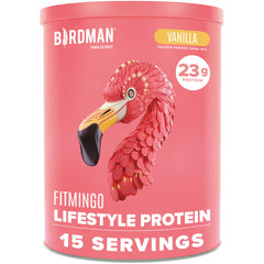 BIRDMAN front packaging showing product information and benefits