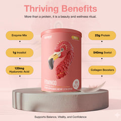 BIRDMAN scoop measuring serving size for accurate protein intake