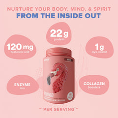 BIRDMAN label closeup showing ingredient list and vitamin details