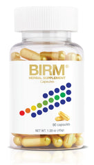 BIRM Preventive Herbal Supplement bottle with 90 capsules