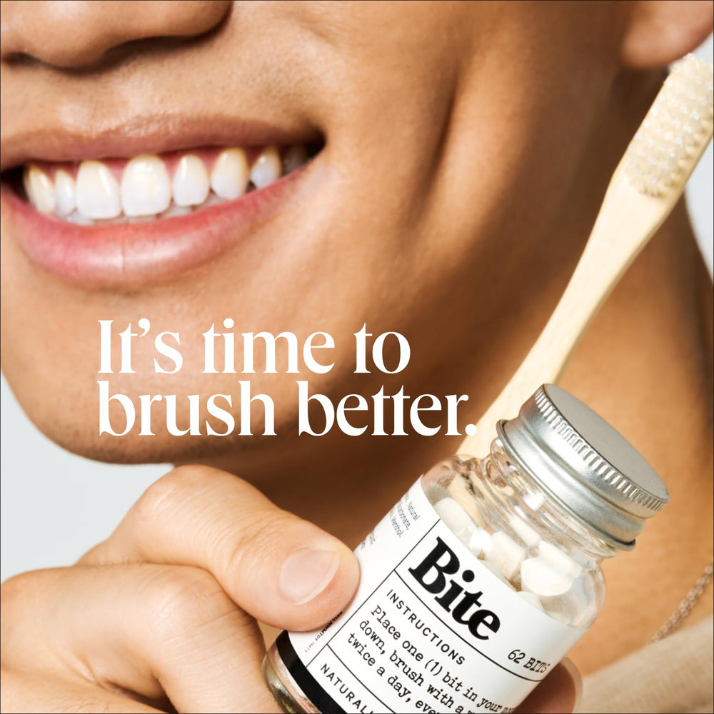 USA-made Bite Toothpaste Bits product shot