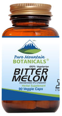 Bottle of Pure Mountain Botanicals Bitter Melon Capsules