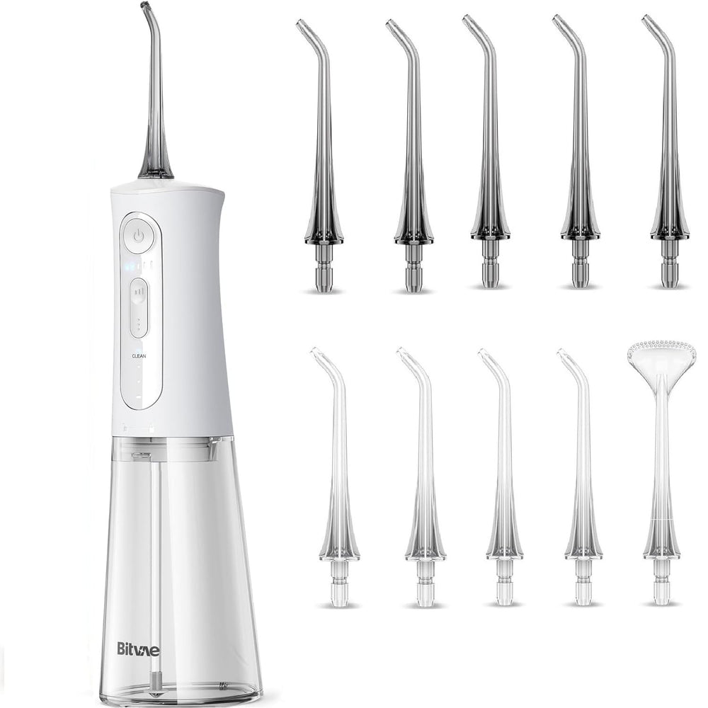 Bitvae C5 water dental flosser white body on display