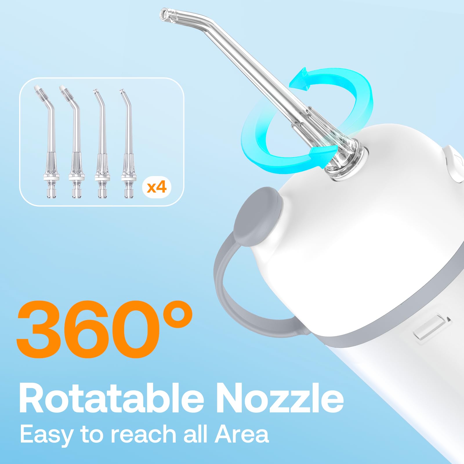 Includes travel bag and refillable tips compartment