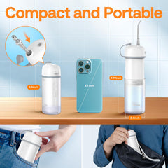 Rechargeable oral irrigator with USB Type-C charging