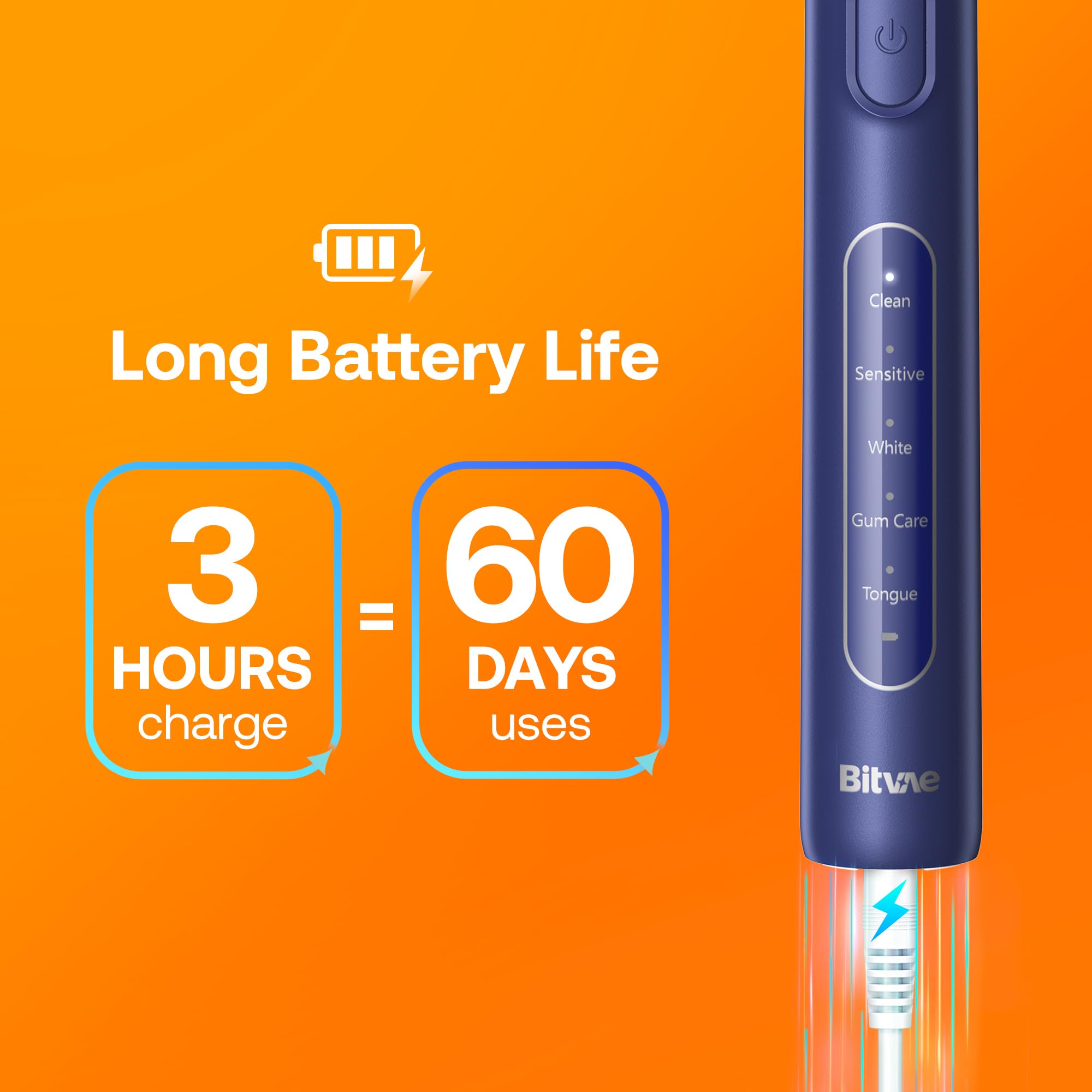 USB charging cable included with Bitvae R1