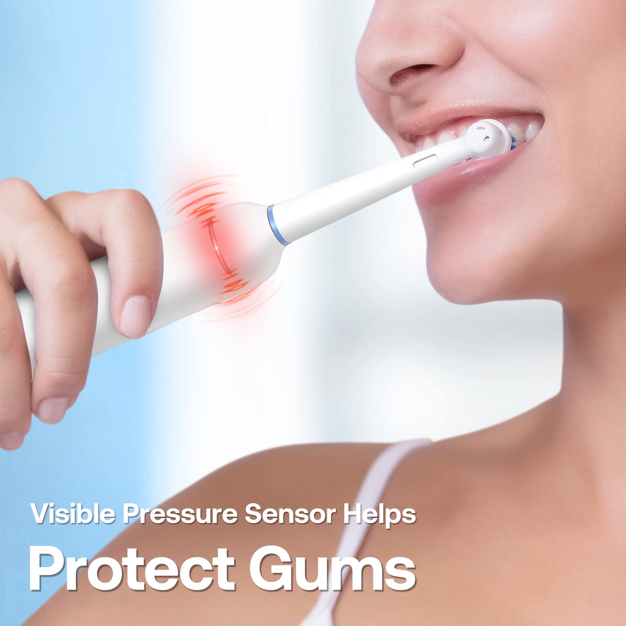 Five brushing modes: Clean, Sensitive, White, Gum Care, Tongue
