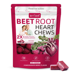 BIYODE Beet Root Chews bottle with label