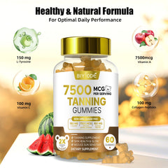 Lycopene ingredient in BIYODE tanning gummies