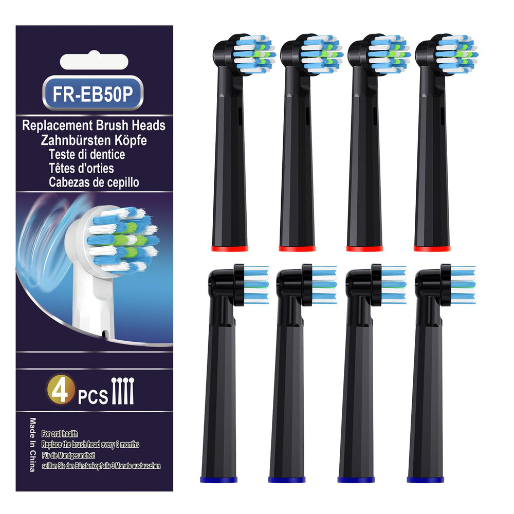 BKIX replacement toothbrush head for Oral-B Pro 1000 compatibility